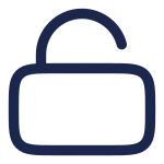 Lock Unlocked SVG Icon